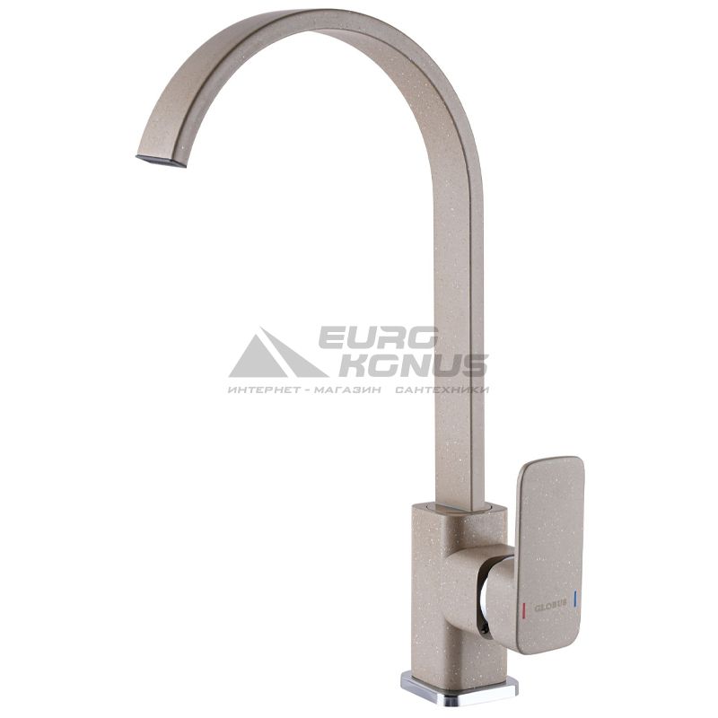 GLOBUS LUX Смеситель для кухни однорычажный Milano GLM-203L-FRANKE