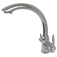 GLOBUS LUX Смеситель для питьевой воды двухрычажный GLLR-0777