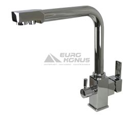 GLOBUS LUX Смеситель для питьевой воды двухрычажный GLLR-0100