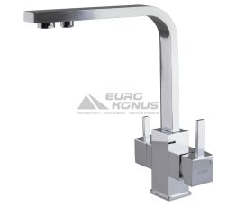 GLOBUS LUX Смеситель для питьевой воды двухрычажный GLLR-0111
