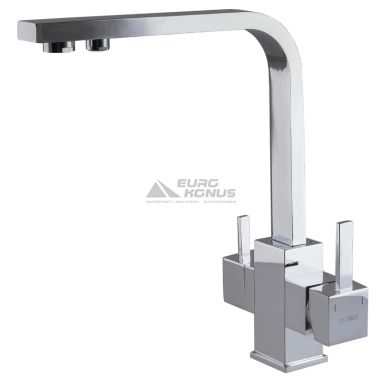 GLOBUS LUX Смеситель для питьевой воды двухрычажный GLLR-0111