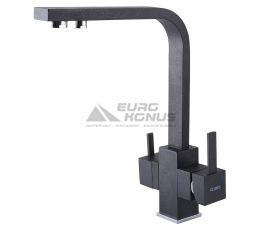 GLOBUS LUX Смеситель для питьевой воды двухрычажный GLLR-0111-1-ONIX