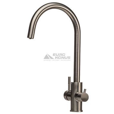 GLOBUS LUX Смеситель для питьевой воды двухрычажный ALPEN SUS-0333-1