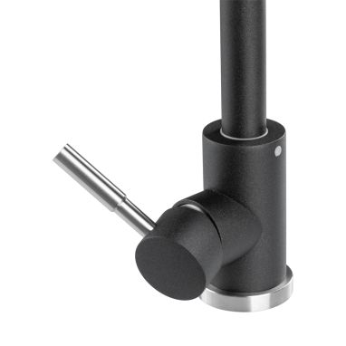GRANADO Смеситель для кухни однорычажный Elche black shine (gz0101)