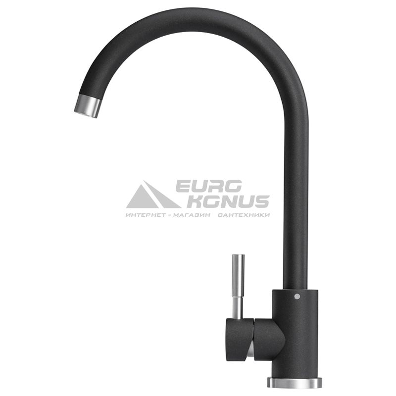 GRANADO Смеситель для кухни однорычажный Elche black shine (gz0101)