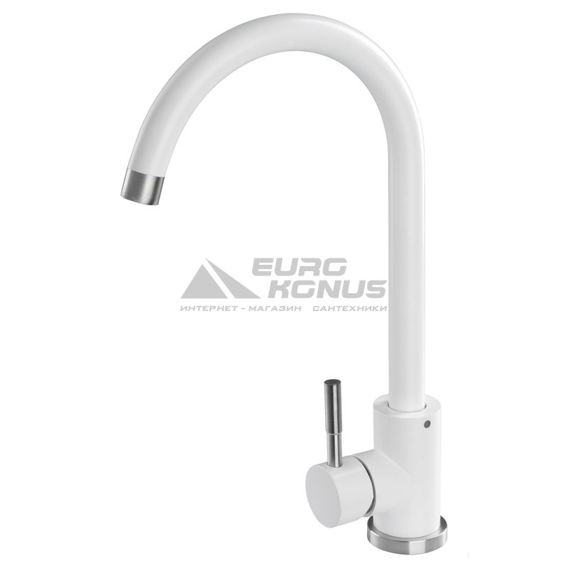 GRANADO Смеситель для кухни однорычажный Elche white (gz0105)