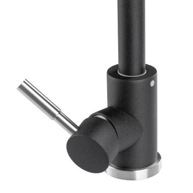 GRANADO Смеситель для кухни однорычажный Oviedo black shine (gz0201)