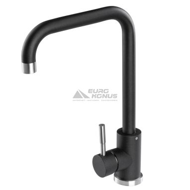 GRANADO Смеситель для кухни однорычажный Oviedo black shine (gz0201)