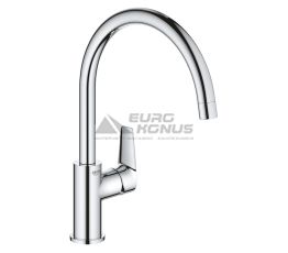 GROHE Смеситель для кухни однорычажный Bau Edge New (31367001)