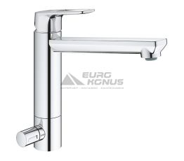 GROHE Смеситель для кухни однорычажный с дополнительным краном Bau Loop (31713000)
