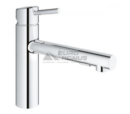 GROHE Смеситель для кухни однорычажный с выносным шлангом CONCETTO (30273001)