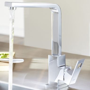 GROHE Смеситель для кухни однорычажный Eurocube (31255000)