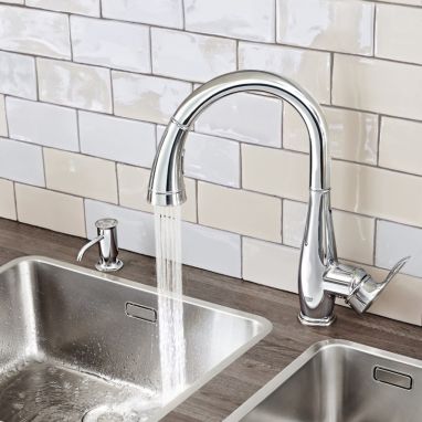 GROHE Смеситель для кухни однорычажный с выносным шлангом Parkfield (30215000)