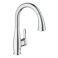 GROHE Смеситель для кухни однорычажный с выносным шлангом Parkfield (30215000)
