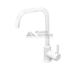 HAIBA Смеситель для кухни однорычажный Hans 011-G White (HB0818)