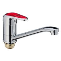 HAIBA Смеситель для кухни однорычажный Magic Red 555-25 (HB0669)