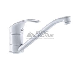 HAIBA Смеситель для кухни однорычажный Mars 004-25 White (HB0247)