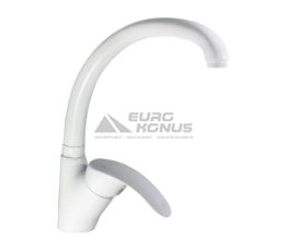 HAIBA Смеситель для кухни однорычажный Mars 011 White (HB0811)