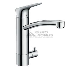 HANSGROHE Смеситель для кухни однорычажный с дополнительным краном Logis (71834000)