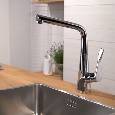 HANSGROHE Смеситель для кухни однорычажный Metris (14822000)