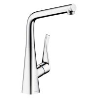 HANSGROHE Смеситель для кухни однорычажный для монтажа под окном Metris (14823000)