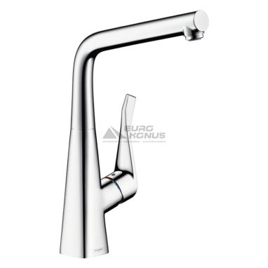 HANSGROHE Смеситель для кухни однорычажный для монтажа под окном Metris (14823000)