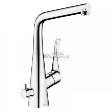 HANSGROHE Смеситель для кухни однорычажный с дополнительным краном Metris (14888000)