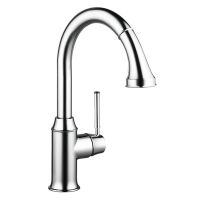 HANSGROHE Смеситель для кухни однорычажный с выносным шлангом Talis Classic (14863000)