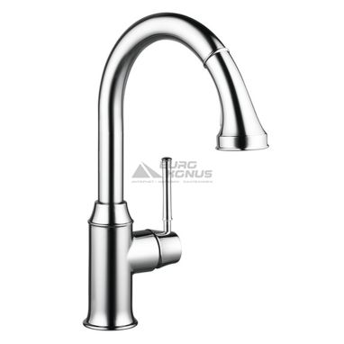 HANSGROHE Смеситель для кухни однорычажный с выносным шлангом Talis Classic (14863000)