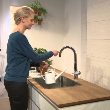 HANSGROHE Смеситель для кухни однорычажный Talis S (72810000)