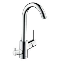 HANSGROHE Смеситель для кухни однорычажный с дополнительным краном Talis S2 Variarc (14875000)