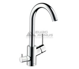 HANSGROHE Смеситель для кухни однорычажный с дополнительным краном Talis S2 Variarc (14875000)