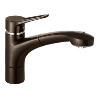 KLUDI Смеситель для кухни однорычажный с выносным шлангом MX (399418262)