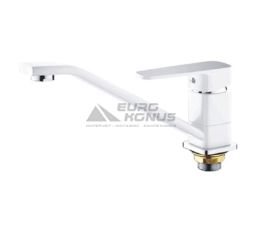 MIXXUS Змішувач для кухні одноважільний Missouri 555 White гайка