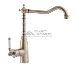 MIXXUS Змішувач для кухні одноважільний Premium Vintage 011 Bronze гайка