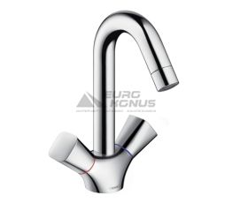 HANSGROHE Смеситель для умывальника двухвентильный Logis (71222000)