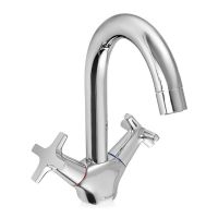 HANSGROHE Смеситель для умывальника двухвентильный Logis Classic (71271000)