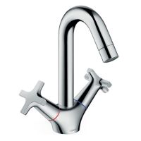 HANSGROHE Смеситель для умывальника двухвентильный Logis Classic (71272000)