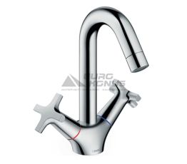 HANSGROHE Смеситель для умывальника двухвентильный Logis Classic (71272000)
