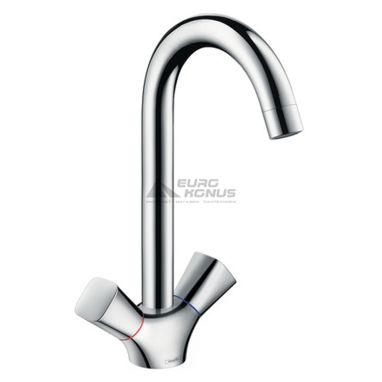 HANSGROHE Смеситель для умывальника двухвентильный Logis (71280000)