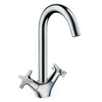 HANSGROHE Смеситель для умывальника двухвентильный Logis Classic (71285000)