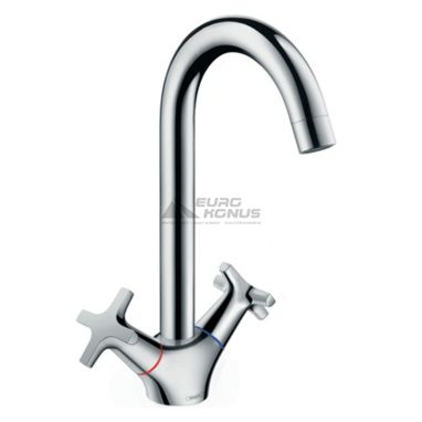HANSGROHE Смеситель для умывальника двухвентильный Logis Classic (71285000)