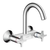 HANSGROHE Смеситель для умывальника двухвентильный Logis Classic (71286000)