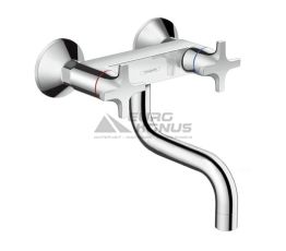 HANSGROHE Смеситель для умывальника двухвентильный Logis Classic (71287000)