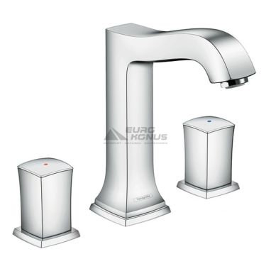 HANSGROHE Смеситель для умывальника двухвентильный скрытого монтажа Metropol Classic (31305000)