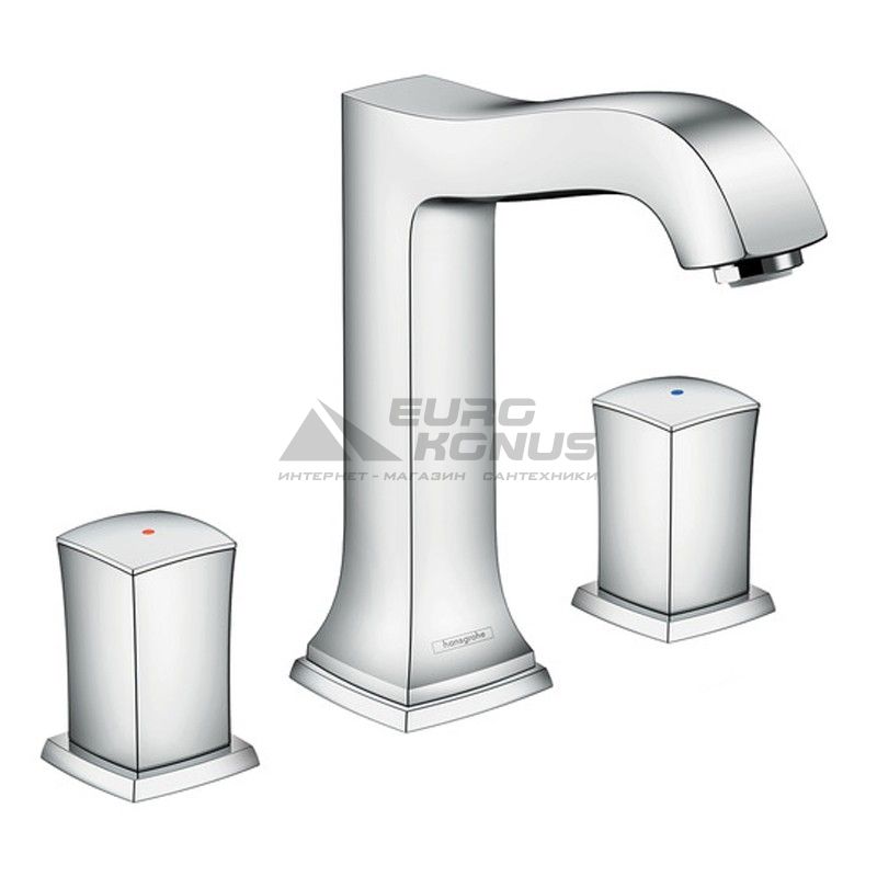 HANSGROHE Смеситель для умывальника двухвентильный скрытого монтажа Metropol Classic (31305000)