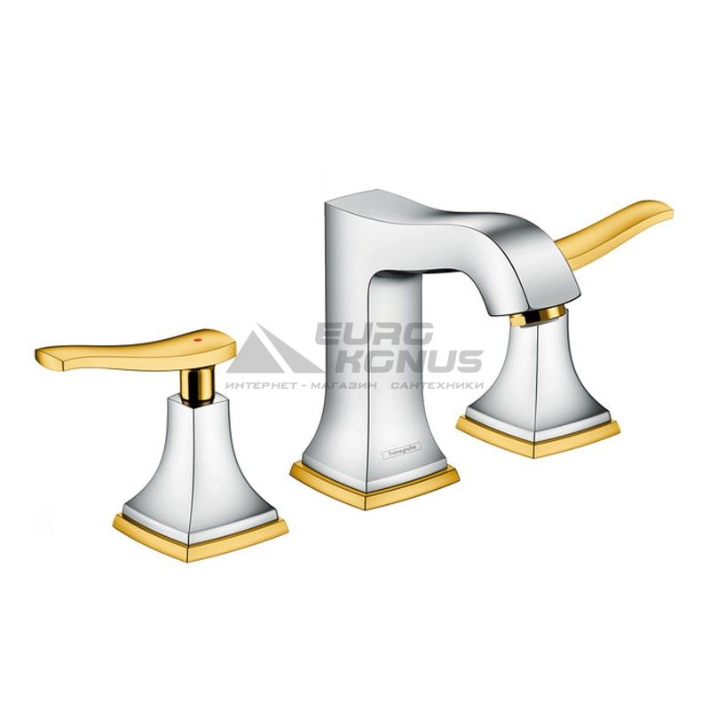HANSGROHE Смеситель для умывальника двухвентильный скрытого монтажа Metropol Classic (31330090)