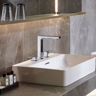HANSGROHE Смеситель для умывальника двухвентильный скрытого монтажа Metropol (74515000)