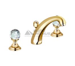 KLUDI Смеситель для умывальника двухвентильный скрытого монтажа Adlon (5104345G4)