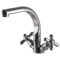 GLOBUS LUX Смеситель для умывальника двухвентильный GB-SHARM-0104-06